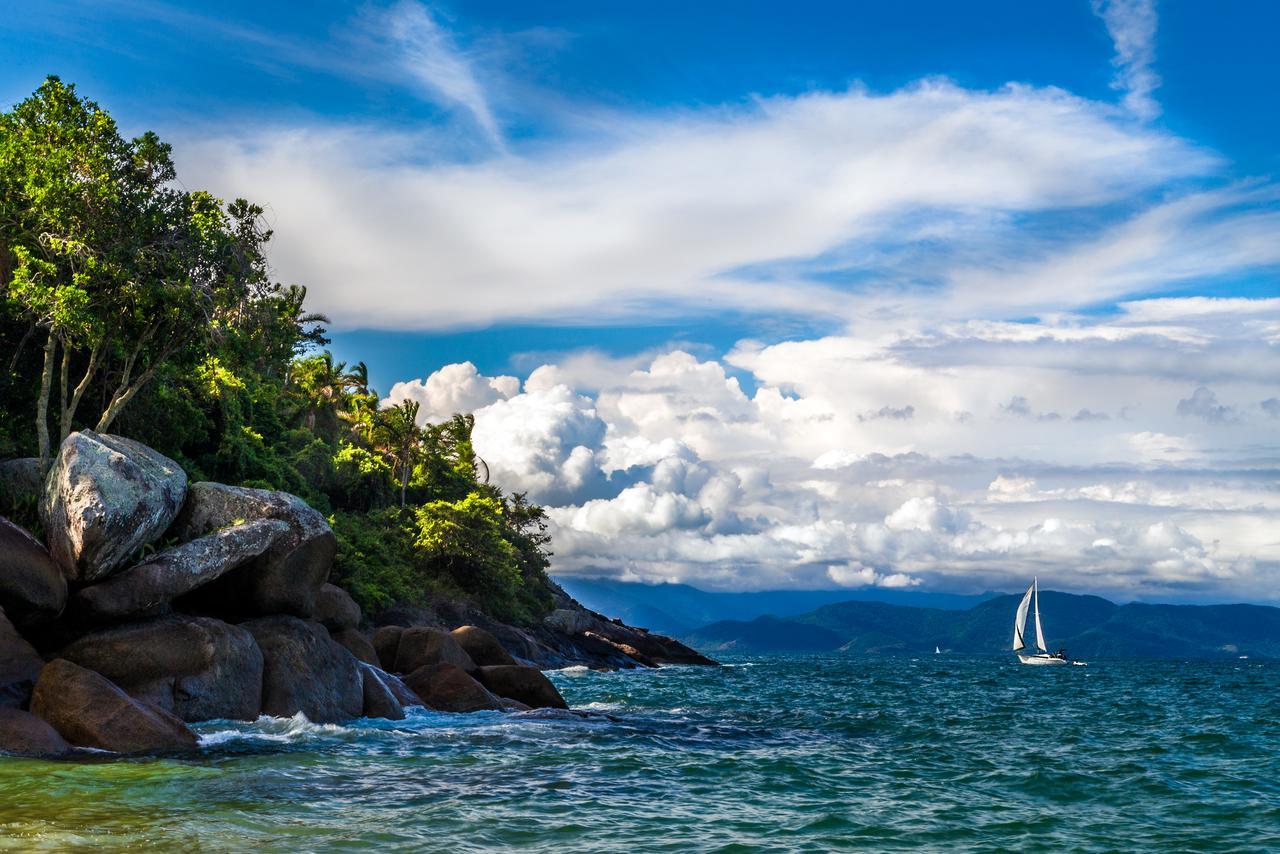 Galápagos ApartHotel Ilhabela Kültér fotó